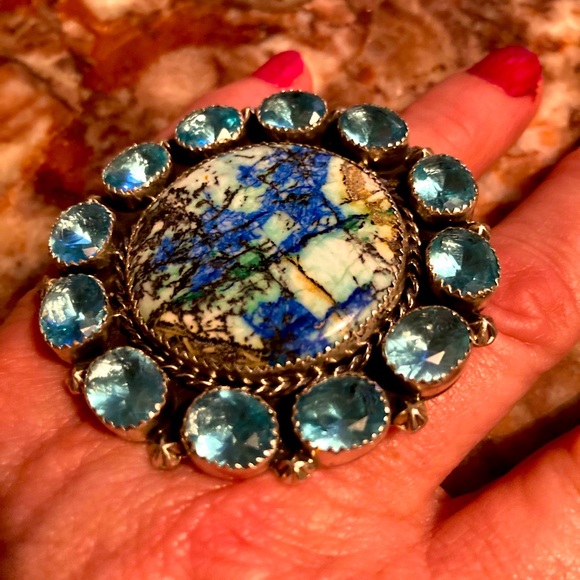 💚Native American Made Ring 7.5 - Picture 4 of 7